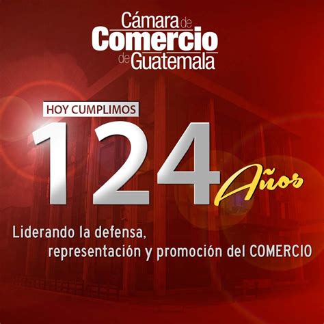 La cámara de comercio colombo centroamericana y de el caribe, desarrolla su trabajo en procura de la integración económica y comercial basada en tres principales actividades La Cámara de Comercio de Guatemala está de aniversario ...