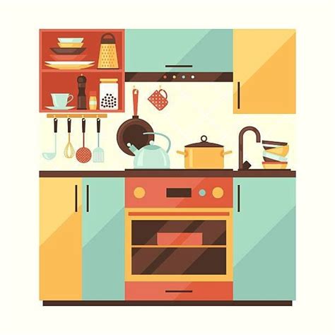 5 Kitchen Clipart Preview Kitchen Vector Ar Hdclipartall
