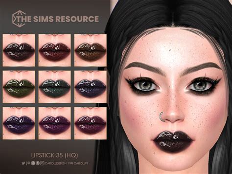 The Sims Resource Lipstick 35 Hq