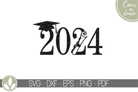Class Of 2024 Svg Graduation Svg 2024 Svg 2024 Etsy Hong Kong