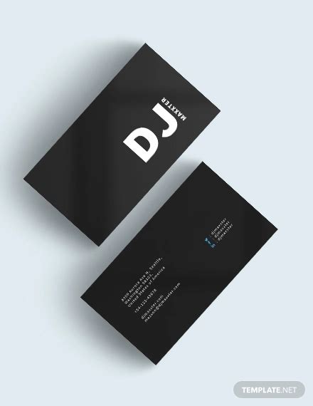 Dj Business Card Examples 23 In Pages Psd Ms Word Ai