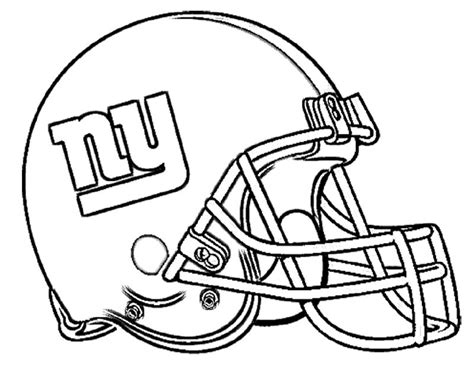 Presenting the official odellmoji by odell beckham jr.! Football Helmet New York Giants Coloring Page | Football ...