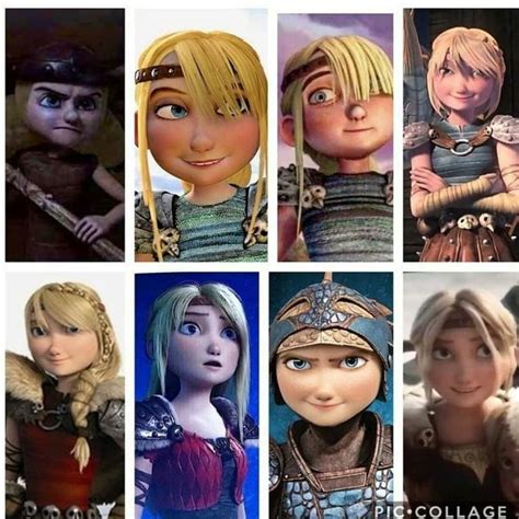 Astrid Evolution How Train Your Dragon How To Train Dragon How To