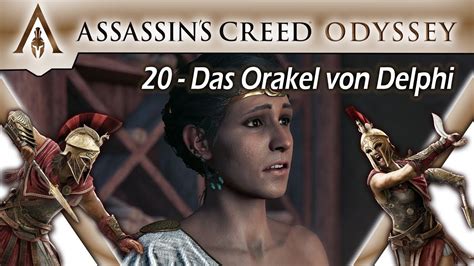 Assassin S Creed Odyssey Das Orakel Von Delphi Odyssey