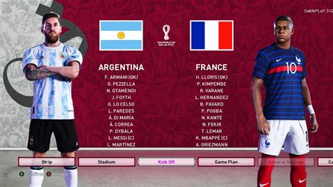 Argentina Vs France Qatar World Cup Fifa 23 Gameplay No Commentary