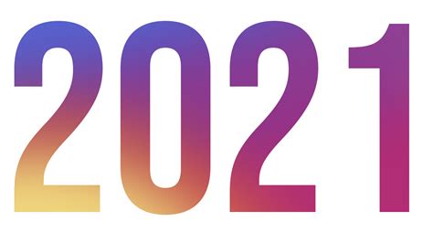 2021 Year Png Transparent Image Download Size 1366x768px