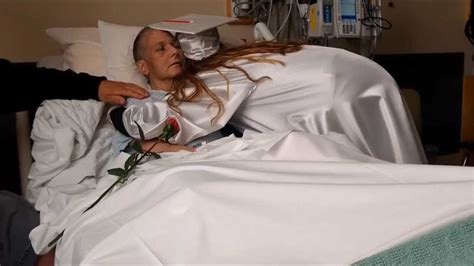 Watch Dying Mother Sees Daughters Graduation From Hospital Bed