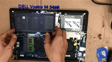 Dell Vostro 14 5468 Battery Replacement Laptop Repair Youtube