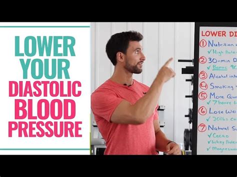 How Can I Lower My Diastolic Blood Pressure At Home Effectively