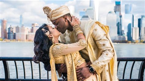 the arije s wedding interracial wedding african and indian youtube