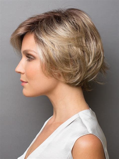 But if you want to a bob with asymmetrical shape and long pieces surrounding the face is very flattering. Short Layered Bob Wigs with Long-side Fringe, Best Wigs ...