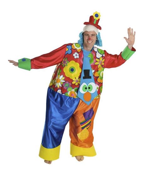 Jumbo Clown Jerry Mænds Kostume Partydk