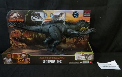Jurassic World Camp Cretaceous Scorpios Rex Dino Escape Action Figure Mattel Toy Action Figures