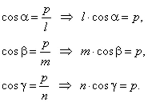 The intercept form of the equation of a plane. Equation of a plane in a 3D coordinate system,