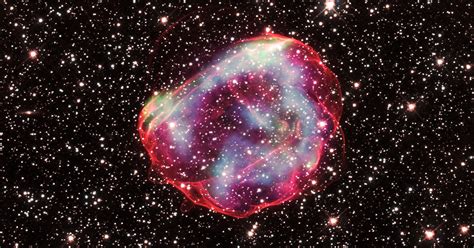 Three Nasa Telescopes Combined To Capture A 670 Year Old Supernova