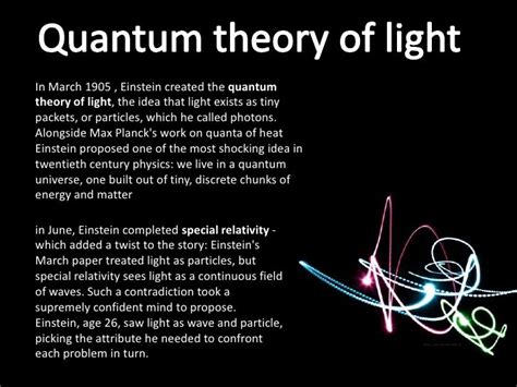 Einsteins Impact On Light