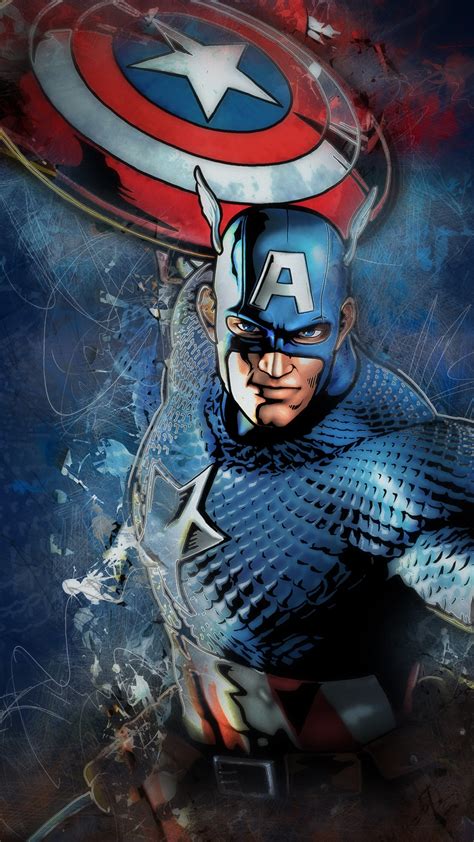 Wallpaper Captain America Marvel Comics 4k Art 18562