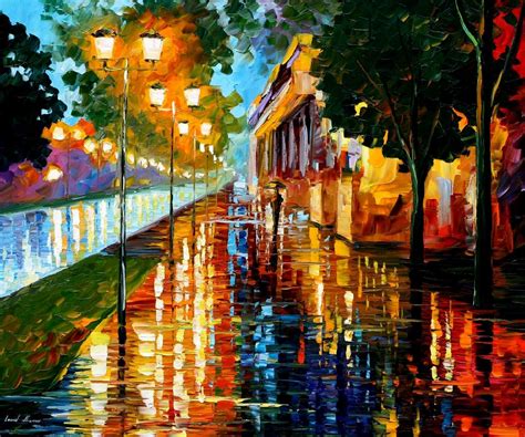 Before The Sunrise — Palette Knife Oil Painting On Canvas