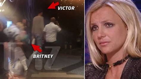 Britney Spears Receives A Tremendous Slap By Security From Victor Wembanyama Nba Star
