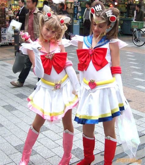 On Sailor Mini Moon Cosplay Play Candydoll Models Cameltoe 18 Min