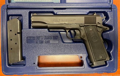 Colt M1991a1 1911 Series 80 Original Case 2 Mags Semi Auto Pistols At