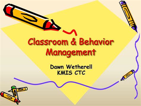 Ppt Classroom And Behavior Management Powerpoint Presentation Free