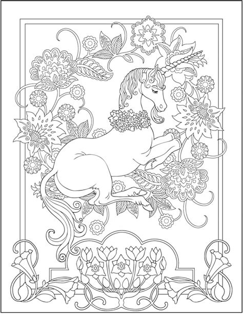 48 Adorable Unicorn Coloring Pages For Girls And Adults Print And Color