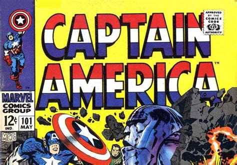 Captain America 101 Jack Kirby Art And Cover Pencil Ink