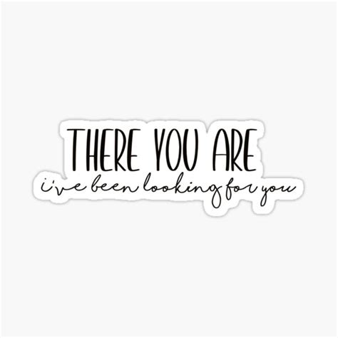There You Are” Rhysand Acotar Quote Sticker For Sale By Maevuhhh Redbubble