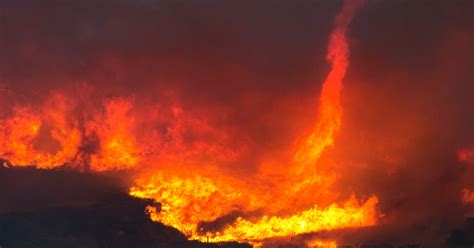 Behold The Firenados Twisting Infernal Column Of Flames Wired