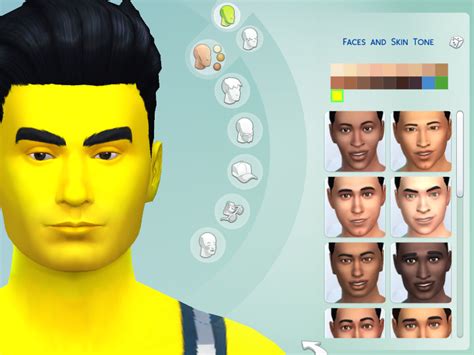 Mod The Sims Yellow Skintone