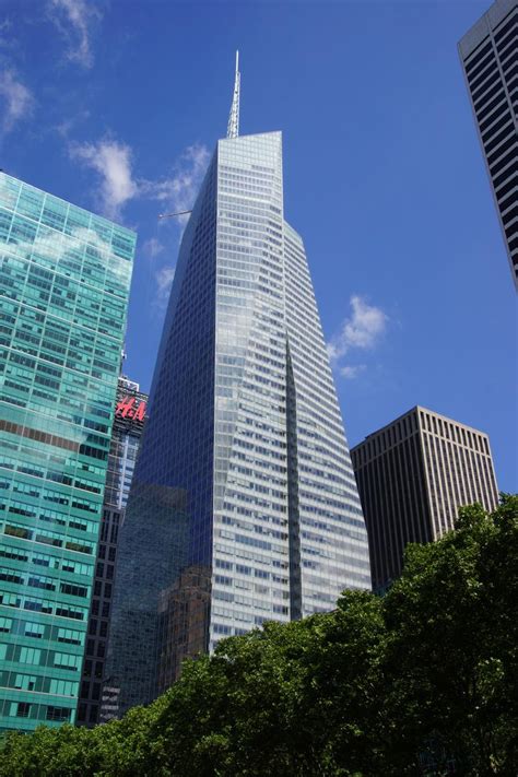 Bank Of America Tower Manhattan 2009 Structurae