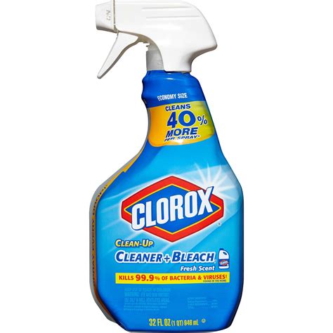 Clorox Clean Up All Purpose Bleach Spray Cleaner Is Designed To Quickly And Effectively Clean