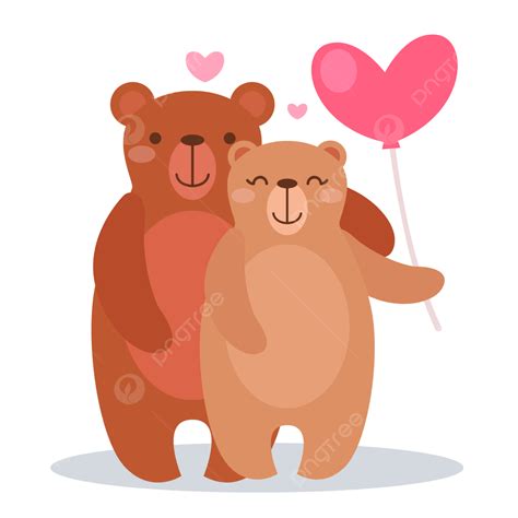 Teddy Bear Hugs Clipart