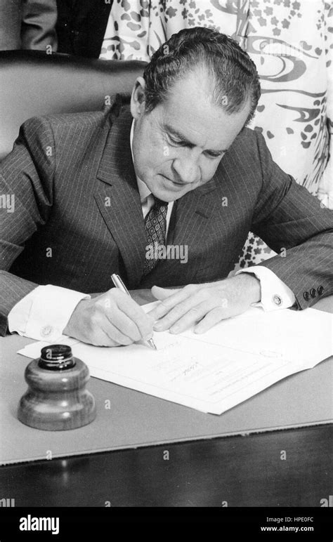 Richard Nixon 1913 1994 As 37th President Of The United States About