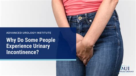 Urinary Incontinence Advanced Urology Institute