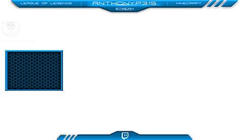 Twitch Overlay Template Twitchtv Free Transparent Png Download