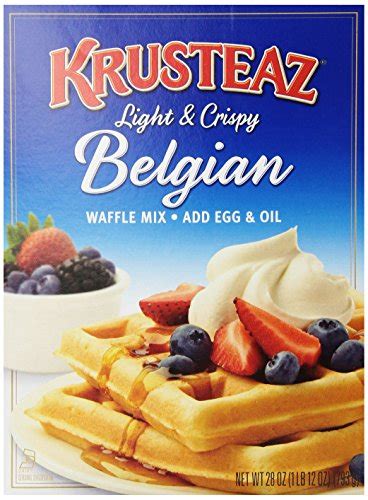 Krusteaz Light And Crispy Belgian Waffle Mix 28 Oz Buy Online In Uae