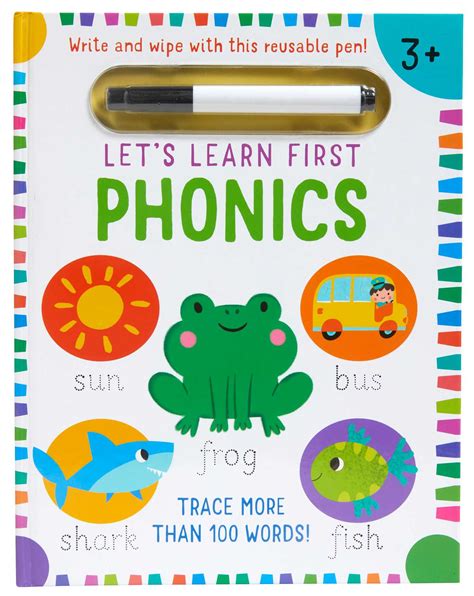 Lets Learn First Phonics Book By Insight Kids Official Publisher