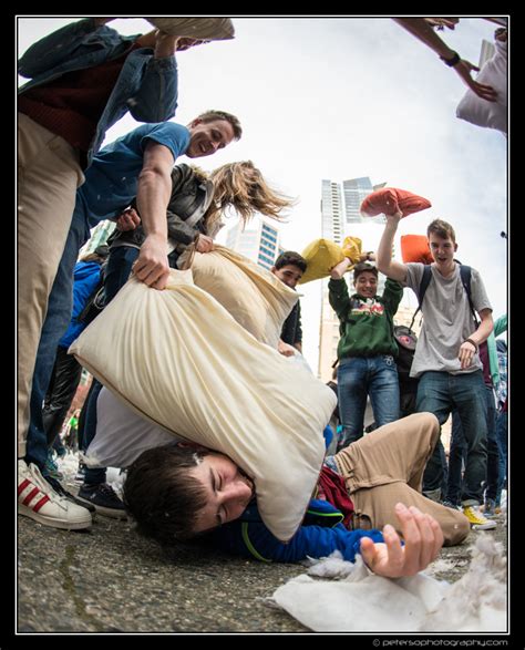 25 Photos From The Massive Vancouver Pillow Fight News