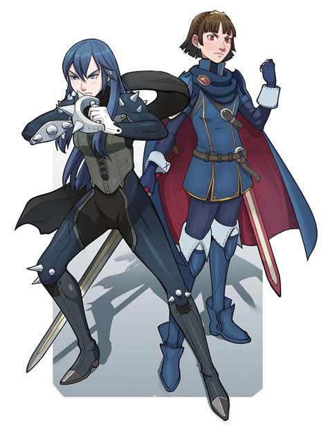 Artstation Fire Emblem X Persona 5 Lucina And Makoto Outfit Swap