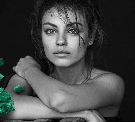 Newly Engaged Mila Kunis Shows Off Her Natural Beauty In Bare Faced