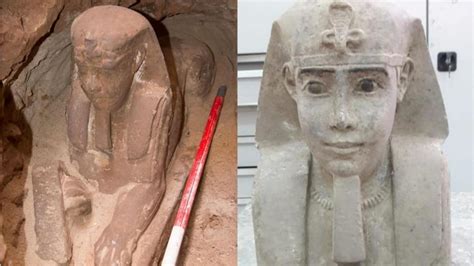 Stunning Sphinx Discovered At Ancient Egyptian Temple Fox News Video