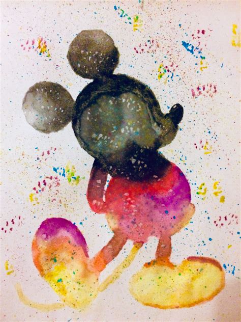 Mickey Mouse Colour Painting Bestfreecoloringpages