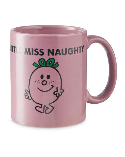 Little Miss Naughty Mug Aldi Uk