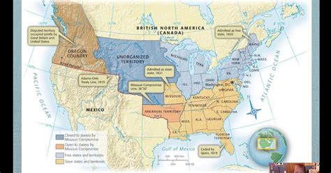 30 Missouri Compromise Map 1820 Maps Online For You