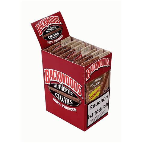 Backwoods Cigars Authentic Aromatic Flavor 5 Pieces Per Bag Pape