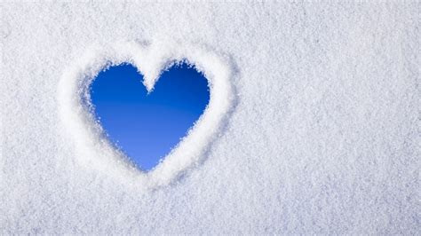 Wallpapers Hd Snow Heart