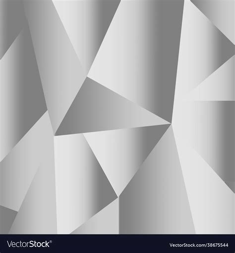 Abstract Gray Triangles Background In Different Vector Image
