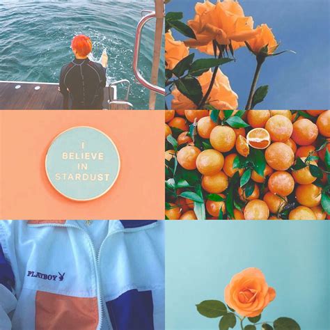 Blue And Orange Aesthetic Wallpaper Desktop Who Cares They Look Goooood